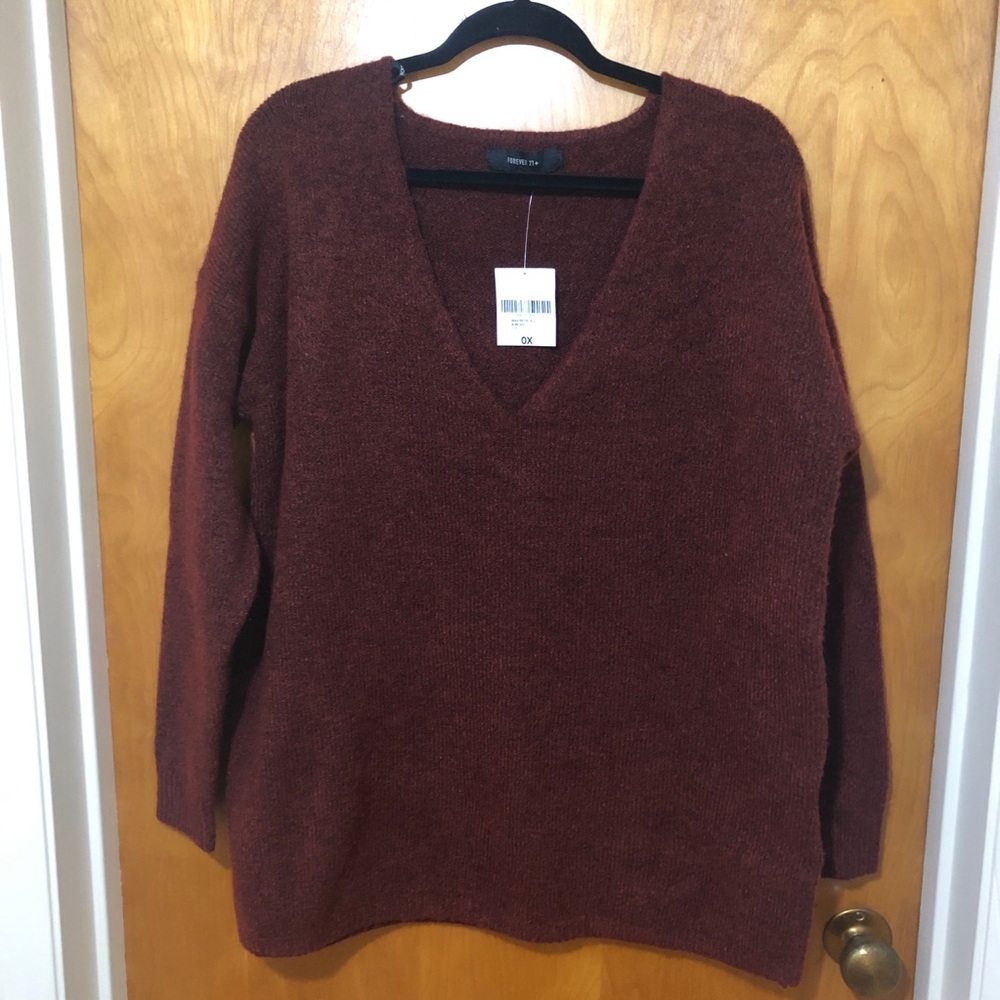 Forever 21+ | Burgundy Sweater
